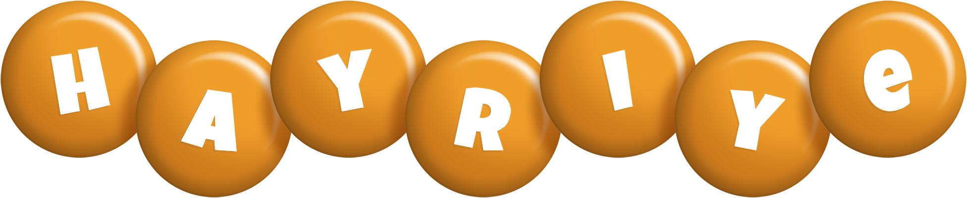 Hayriye candy-orange logo