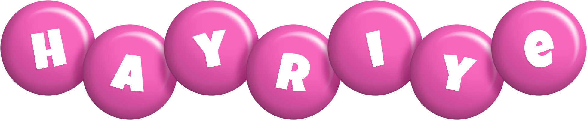 Hayriye candy-pink logo