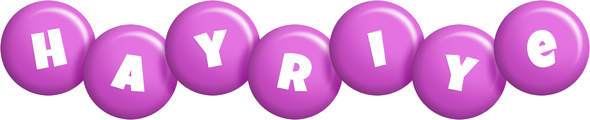 Hayriye candy-purple logo
