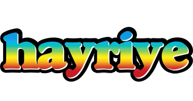 Hayriye color logo