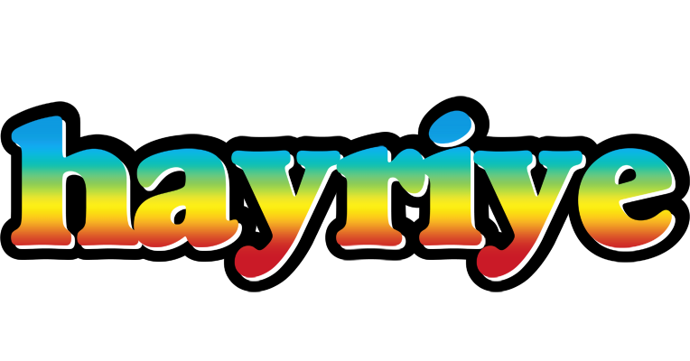 Hayriye color logo