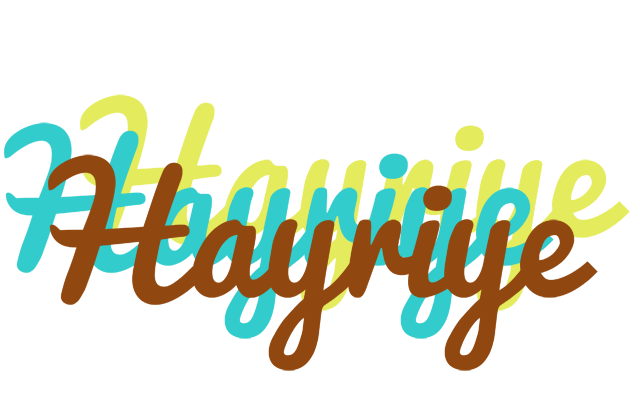 Hayriye cupcake logo