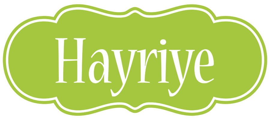 Hayriye family logo