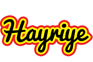 Hayriye flaming logo