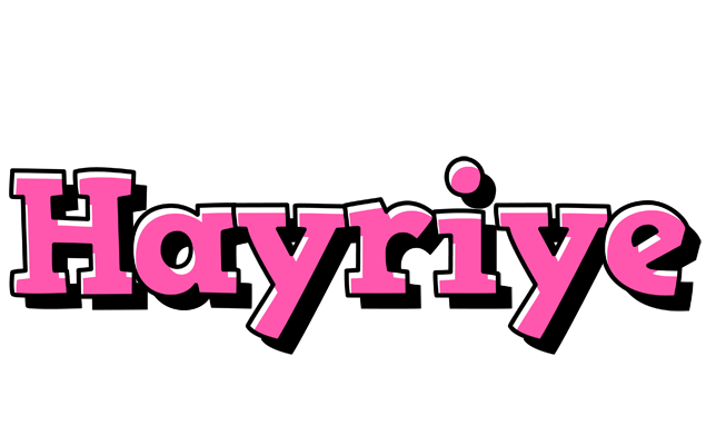 Hayriye girlish logo