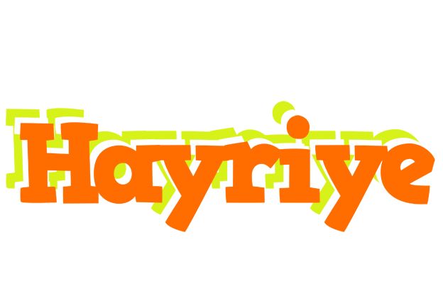 Hayriye healthy logo