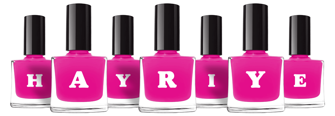Hayriye nails logo
