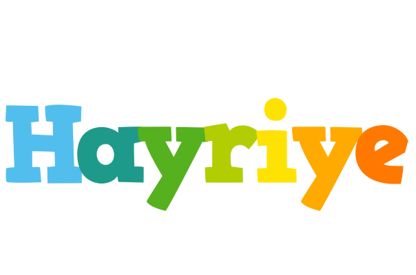 Hayriye rainbows logo