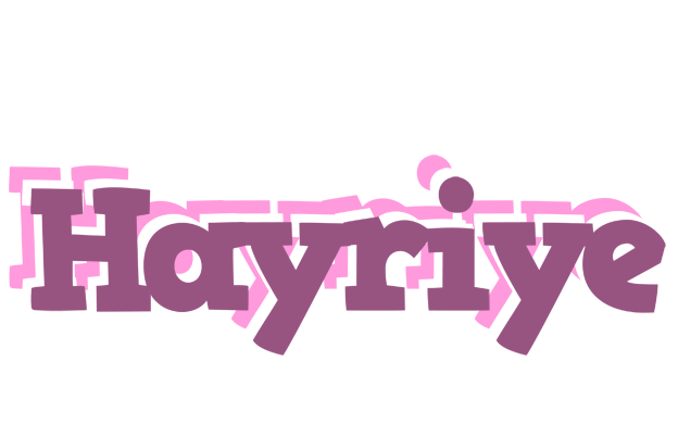 Hayriye relaxing logo