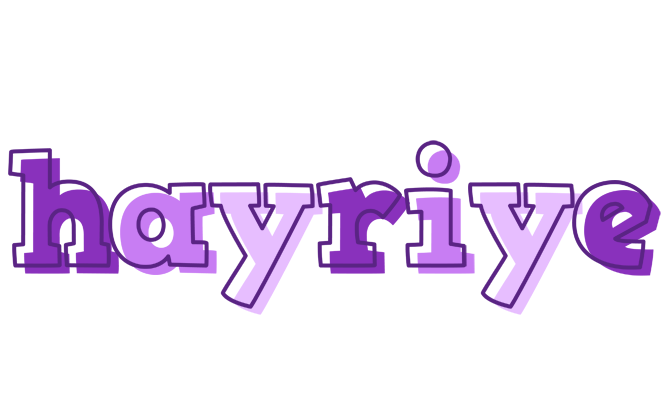 Hayriye sensual logo