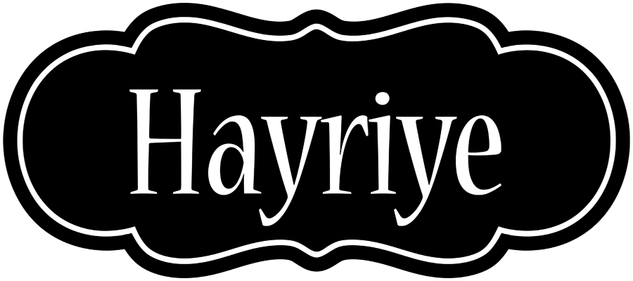 Hayriye welcome logo
