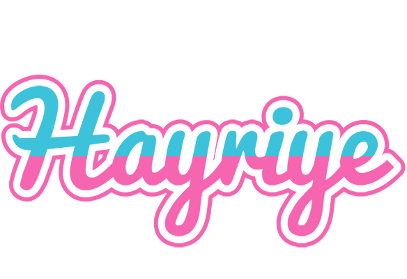 Hayriye woman logo