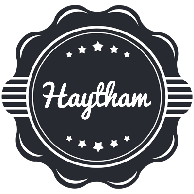 Haytham badge logo