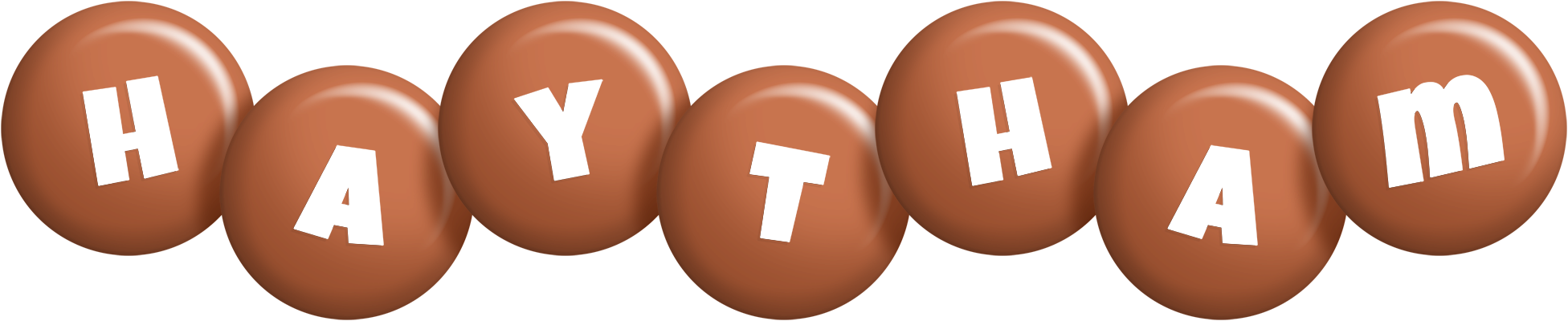 Haytham candy-brown logo
