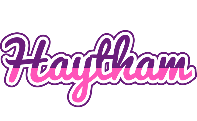 Haytham cheerful logo