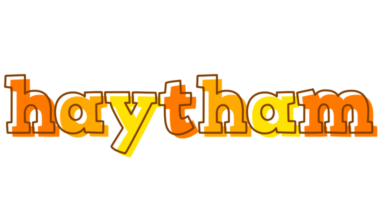 Haytham desert logo
