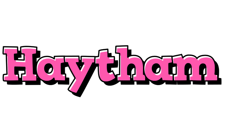 Haytham girlish logo