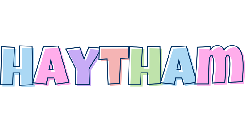 Haytham pastel logo