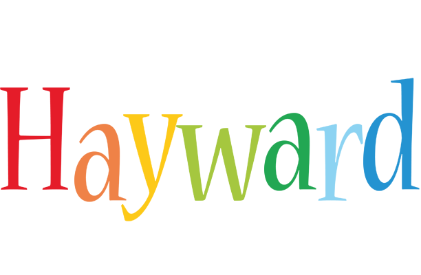 Hayward birthday logo