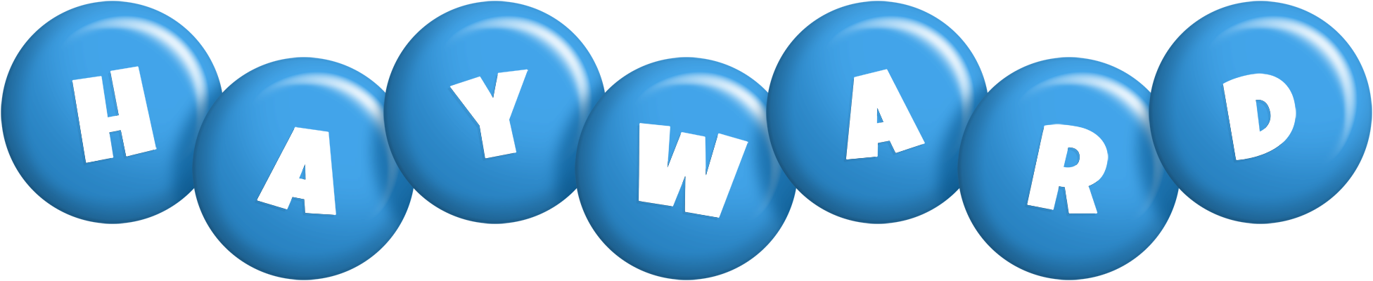 Hayward candy-blue logo