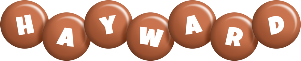 Hayward candy-brown logo