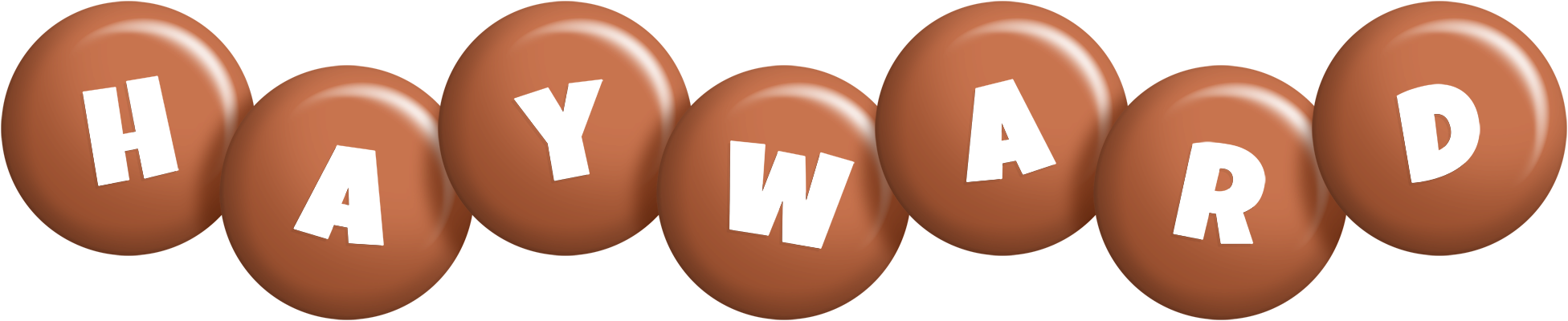 Hayward candy-brown logo