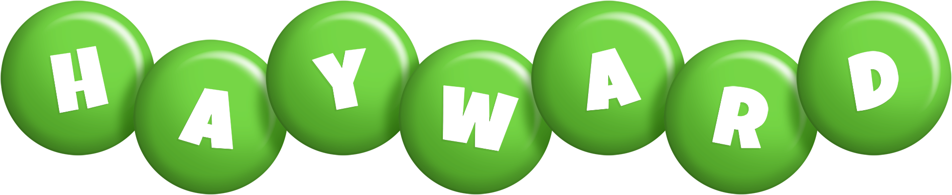 Hayward candy-green logo