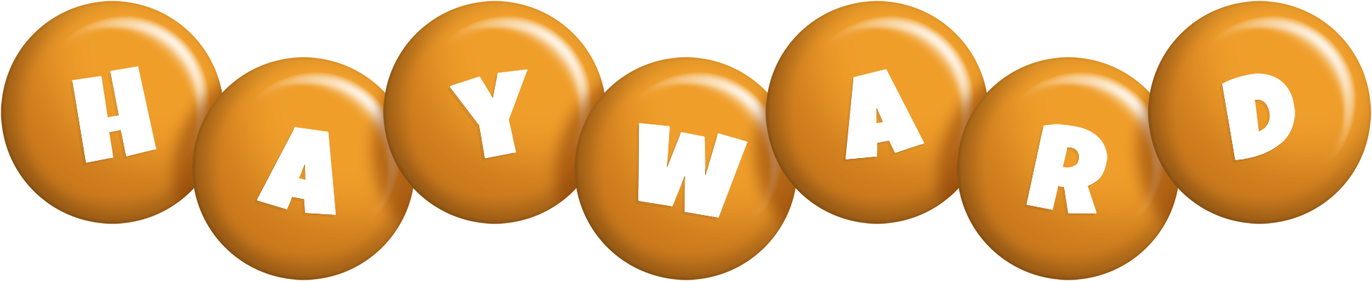 Hayward candy-orange logo