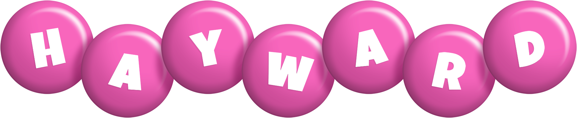 Hayward candy-pink logo