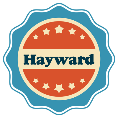 Hayward labels logo