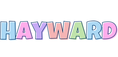 Hayward pastel logo