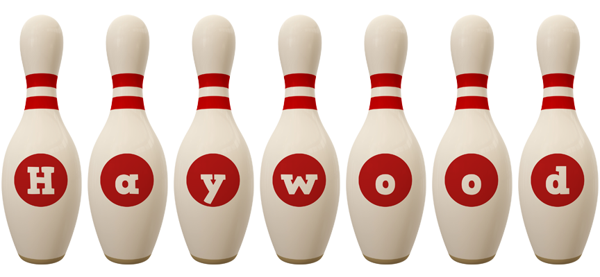 Haywood bowling-pin logo