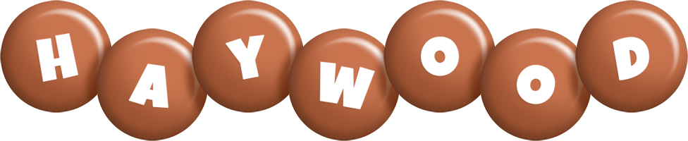 Haywood candy-brown logo