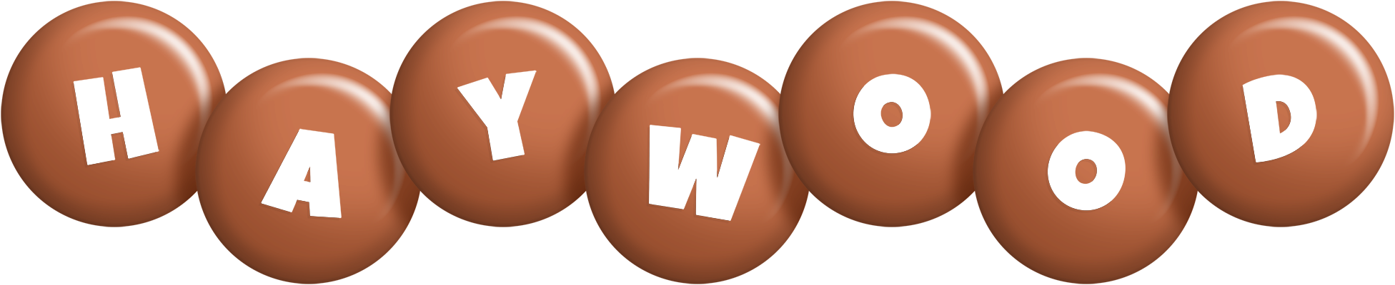Haywood candy-brown logo