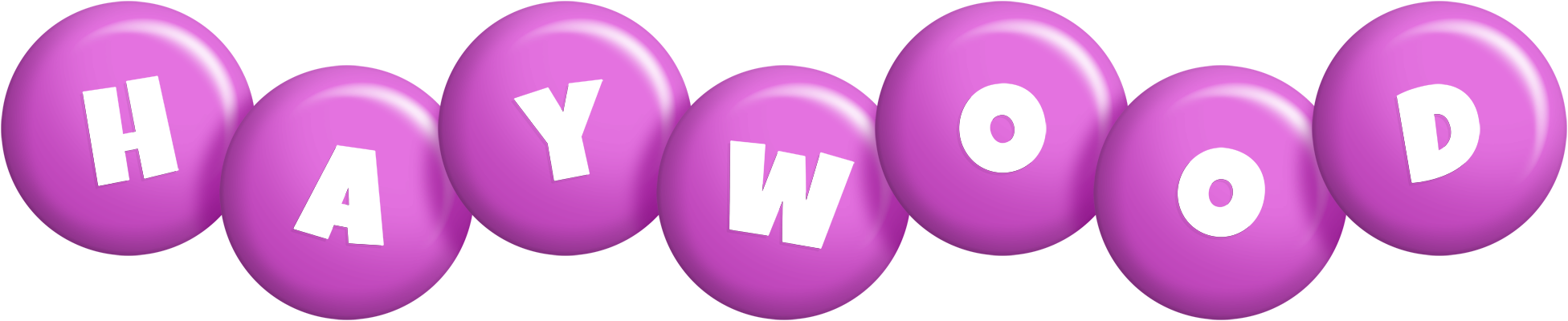 Haywood candy-purple logo