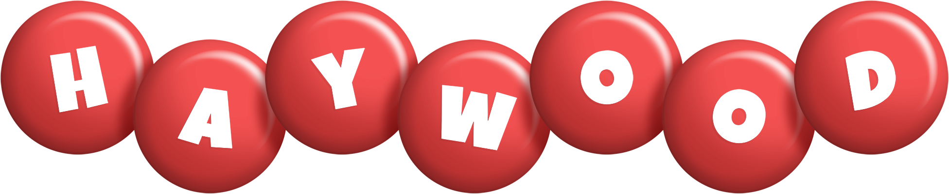 Haywood candy-red logo