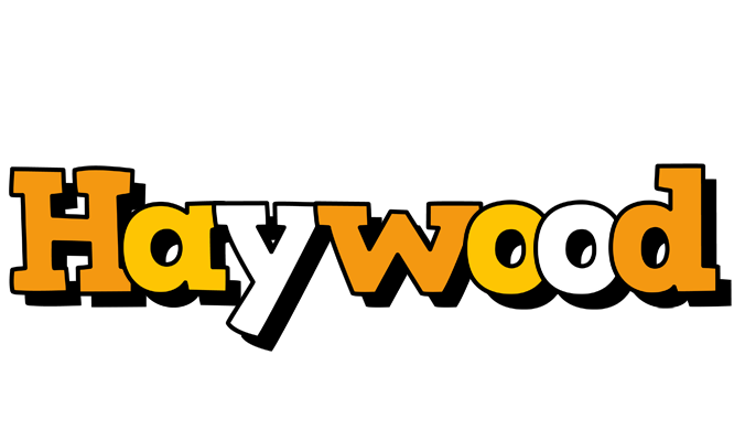 Haywood cartoon logo