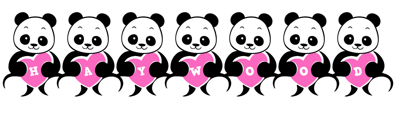 Haywood love-panda logo