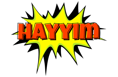 Hayyim bigfoot logo