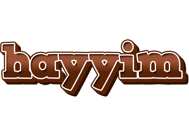 Hayyim brownie logo