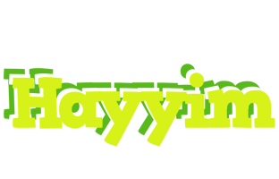 Hayyim citrus logo