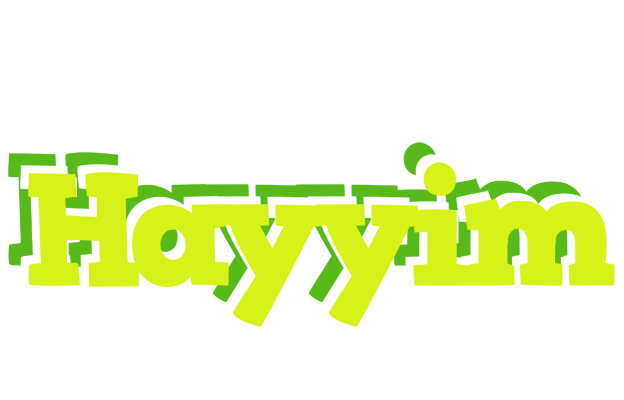 Hayyim citrus logo