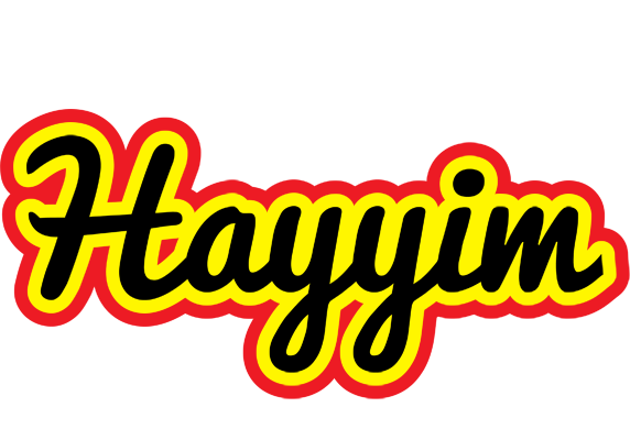 Hayyim flaming logo