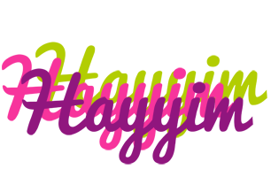 Hayyim flowers logo