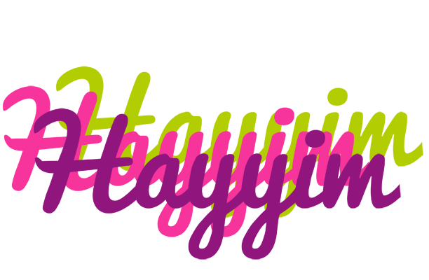 Hayyim flowers logo