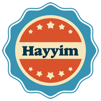 Hayyim labels logo