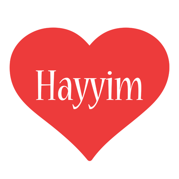 Hayyim love logo
