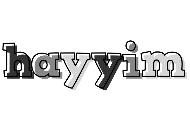 Hayyim night logo