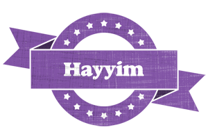 Hayyim royal logo