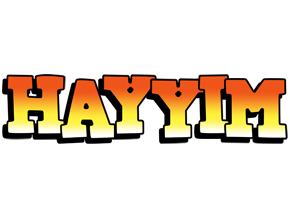 Hayyim sunset logo